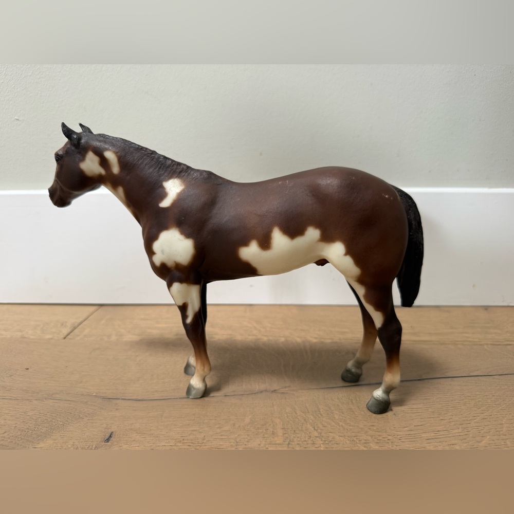 Breyer Traditional Series Model #88 Chestnut Overo Paint using Stud Spider Mold - Picture 2 of 7